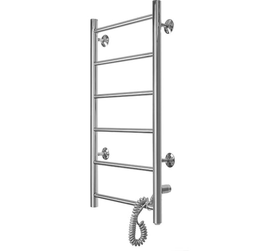 Изображение товара Полотенцесушитель электрический Domoterm Аврора DMT 109-6 40x80 EKTD R сенсорный диммер, хром, 4680419504472