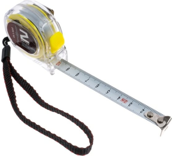 Изображение товара Рулетка РемоКолор Т3, прозрачный корпус из ABS-пластика, трехслойное покрытие ленты, 15-1-522