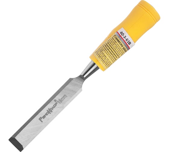 Изображение товара Стамеска РемоКолор ударная, цельнометаллический стержень, 18мм, 40-3-618