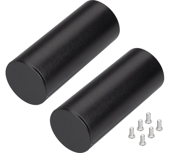 Изображение товара Заглушка Arlight ROUND-D36-360 BLACK с отверстием 1компл 050534