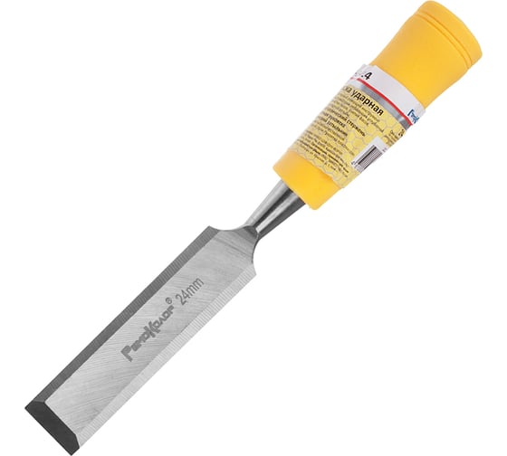 Изображение товара Стамеска РемоКолор ударная, цельнометаллический стержень, 24мм, 40-3-624