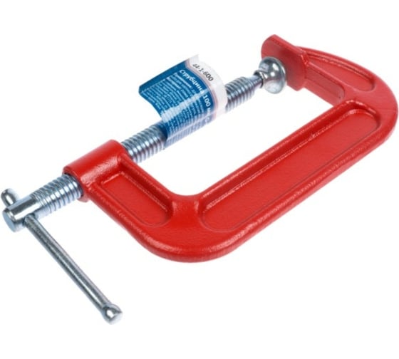 Изображение товара Струбцина РемоКолор G-образная, усиленная, 100 мм, 44-1-600