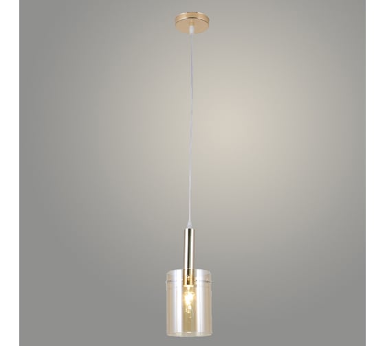 Изображение товара Подвес РОСТОК 06963/1HQ FGD золото, 1x40W, E14, d120 h700, GAN22 988019929