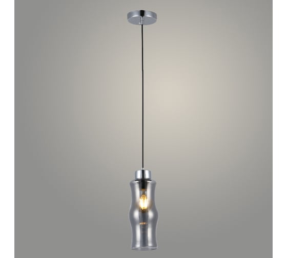 Изображение товара Подвес РОСТОК 06981/1HQ CH хром, 1x24W, E27, d105 h800, GAN22 988026960