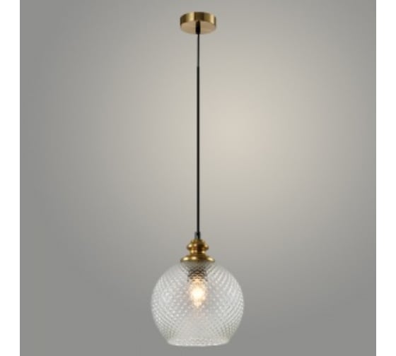 Изображение товара Подвес РОСТОК 22394/1HQ BR латунь, 1x40W, E27, h1000, WAN23 988372436