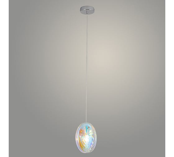 Изображение товара Подвес РОСТОК 40498/1HQ CR хром, 1x60W, E14, h1200, SJNG23 988369439