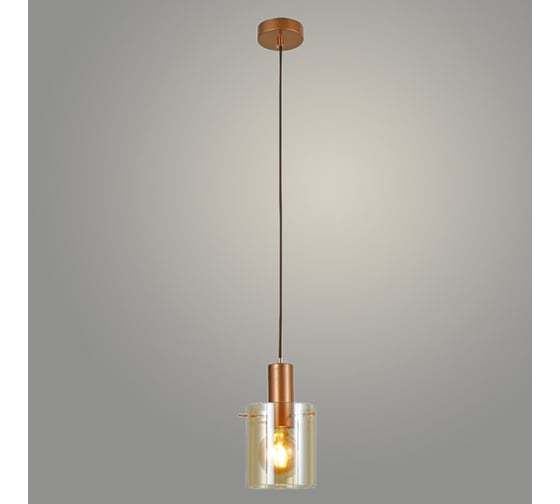 Изображение товара Подвес РОСТОК 94541/1HQ GD золото, 1x40W, E27, d130 h900, GNV23 988371299