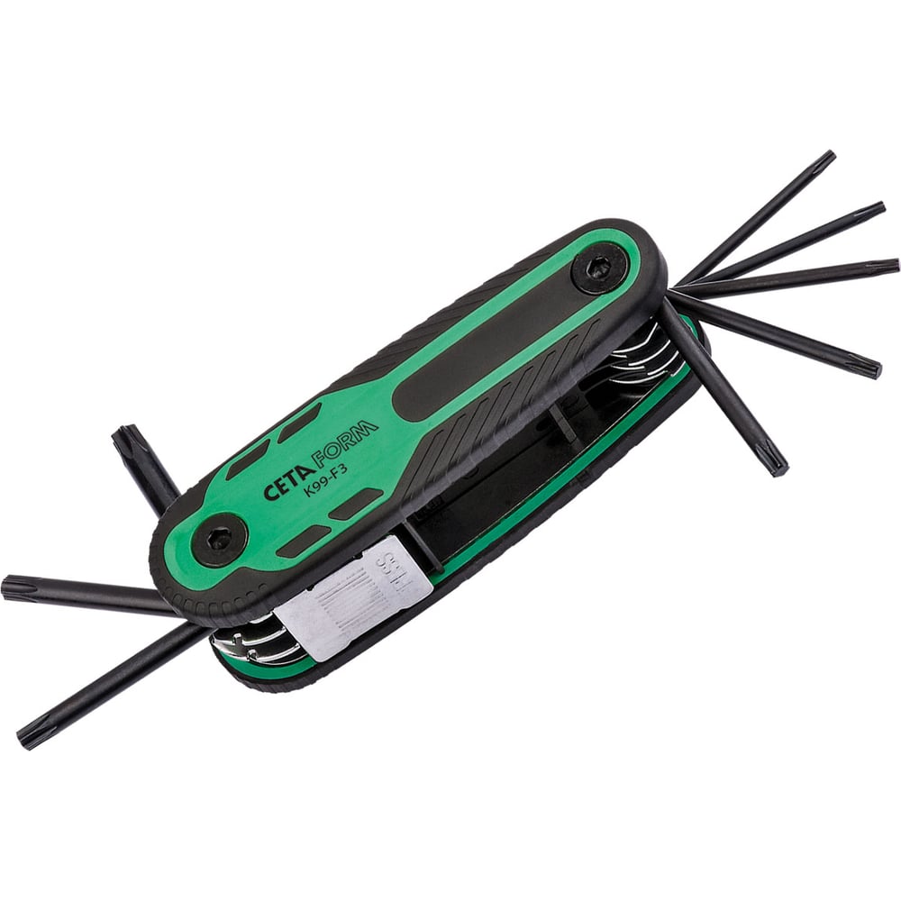 Изображение товара Набор Torx ключей Ceta Form K99-F3 8 предметов профессиональный