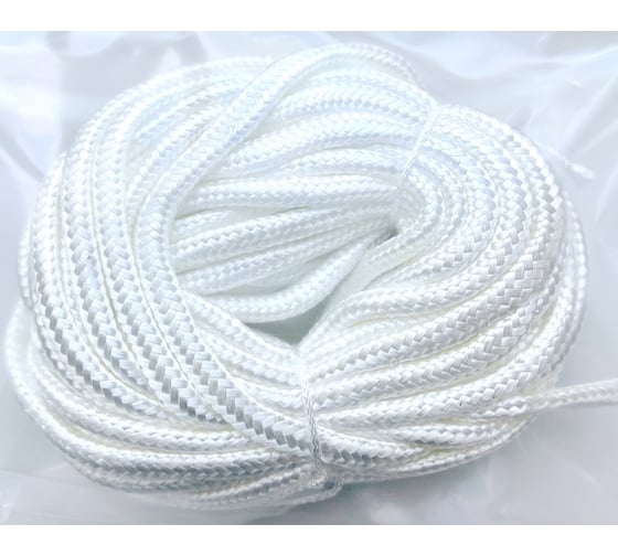 Изображение товара Кремнеземный шнур ЭКОВУЛ ШКНН-1 диаметр 5 мм, длина 10 м 10019