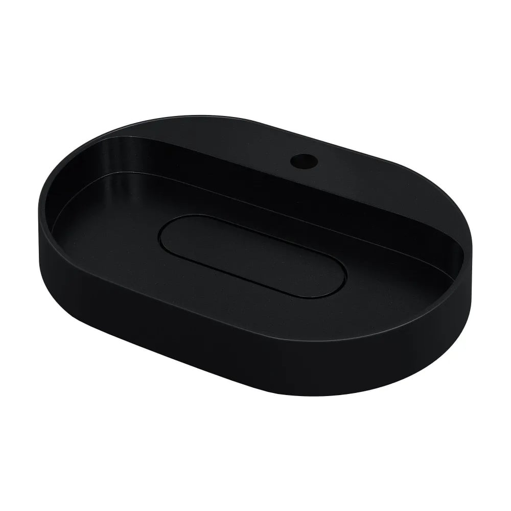 Изображение товара Раковина для ванной накладная Uperwood Tanos Quartz 55 см овальная космос кварц