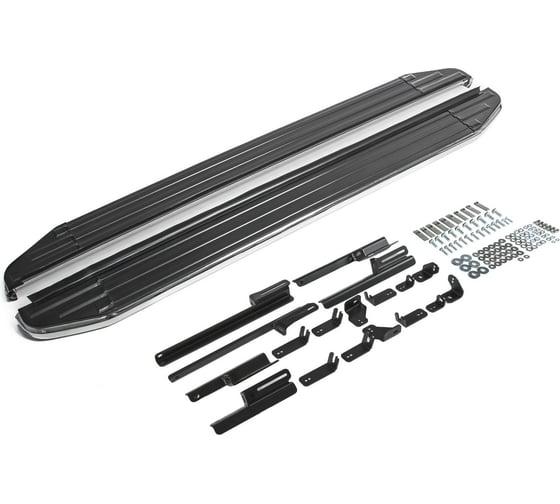 Изображение товара Пороги на автомобиль Rival Premium для Toyota RAV4 XA50 2019-н.в., 180 см, 2 шт., алюминий A180ALP.5710.1