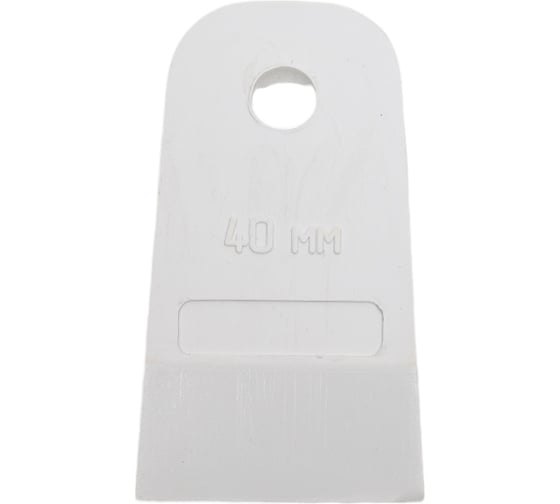 Изображение товара Шпатель РемоКолор резиновый, белый, 40мм, 12-2-109