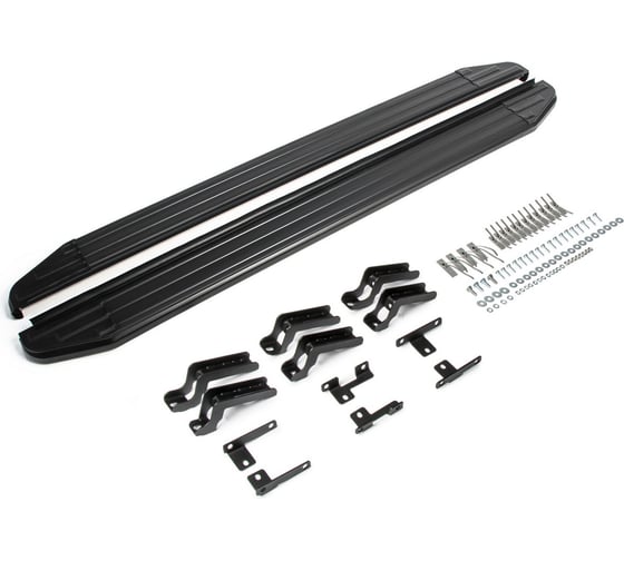 Изображение товара Rival Пороги на автомобиль "Premium-Black" Haval F7 2019-2024/F7x 2019-н.в, A180ALB.9403.1