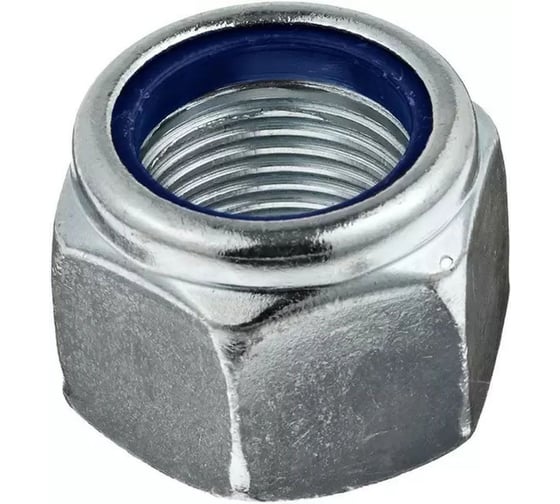 Изображение товара Гайка самоконтрящаяся Белтпрофи М10, цинк, DIN982 (высокая), 3 кг 00-00007696