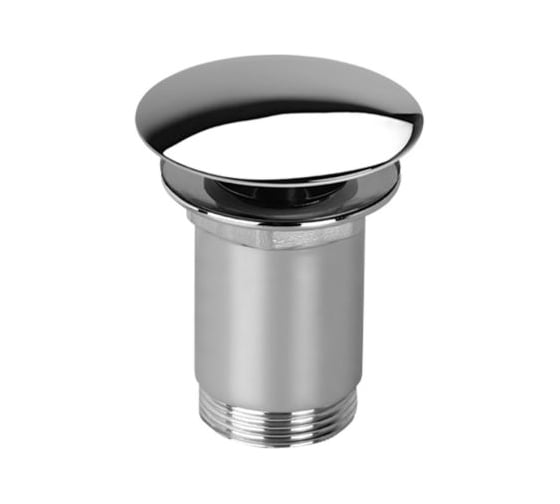 Изображение товара Донный клапан CEZARES с системой клик-клак с переливом, черный матовый CZR-B-SOC-NOP