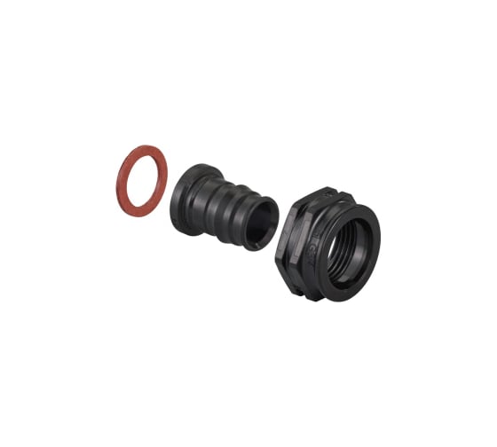 Изображение товара Штуцер QE UPONOR с накидной гайкой 25-3/4 НГ, PPSU UP 1038024