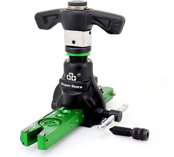 Изображение товара Развальцовка эксцентриковая с трещоткой для труб 6 мм, 9 мм, 10 мм,12 мм, 16 мм, 19 мм Super Stars ST-R806M