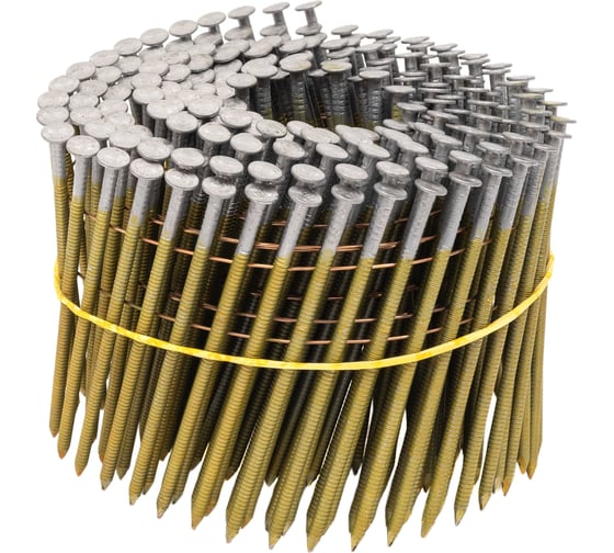 Изображение товара Барабанный гвоздь Gigant с кольцевой накаткой CNW 3,1х90 3600шт GVB-6