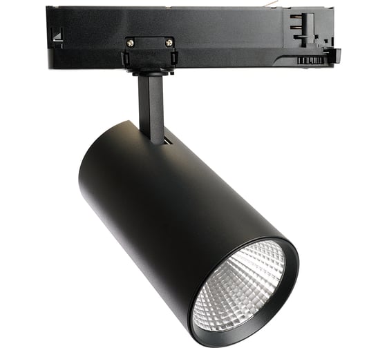 Изображение товара Светодиодный светильник FERON AL147 трековый, на шинопровод, 30W, 4000K, 35 градусов, черный, 3х фазный, 51599