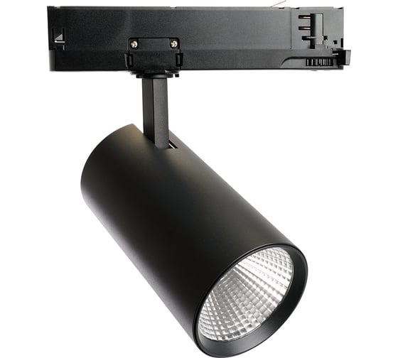 Изображение товара Светодиодный светильник FERON AL147 трековый, на шинопровод, 20W, 4000K, 35 градусов, черный, 3х фазный, 51597