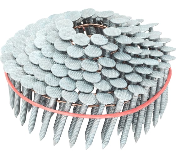 Изображение товара Барабанный гвоздь Gigant с кольцевой накаткой CRN 3,1х38 цинк 5400шт GVB-9