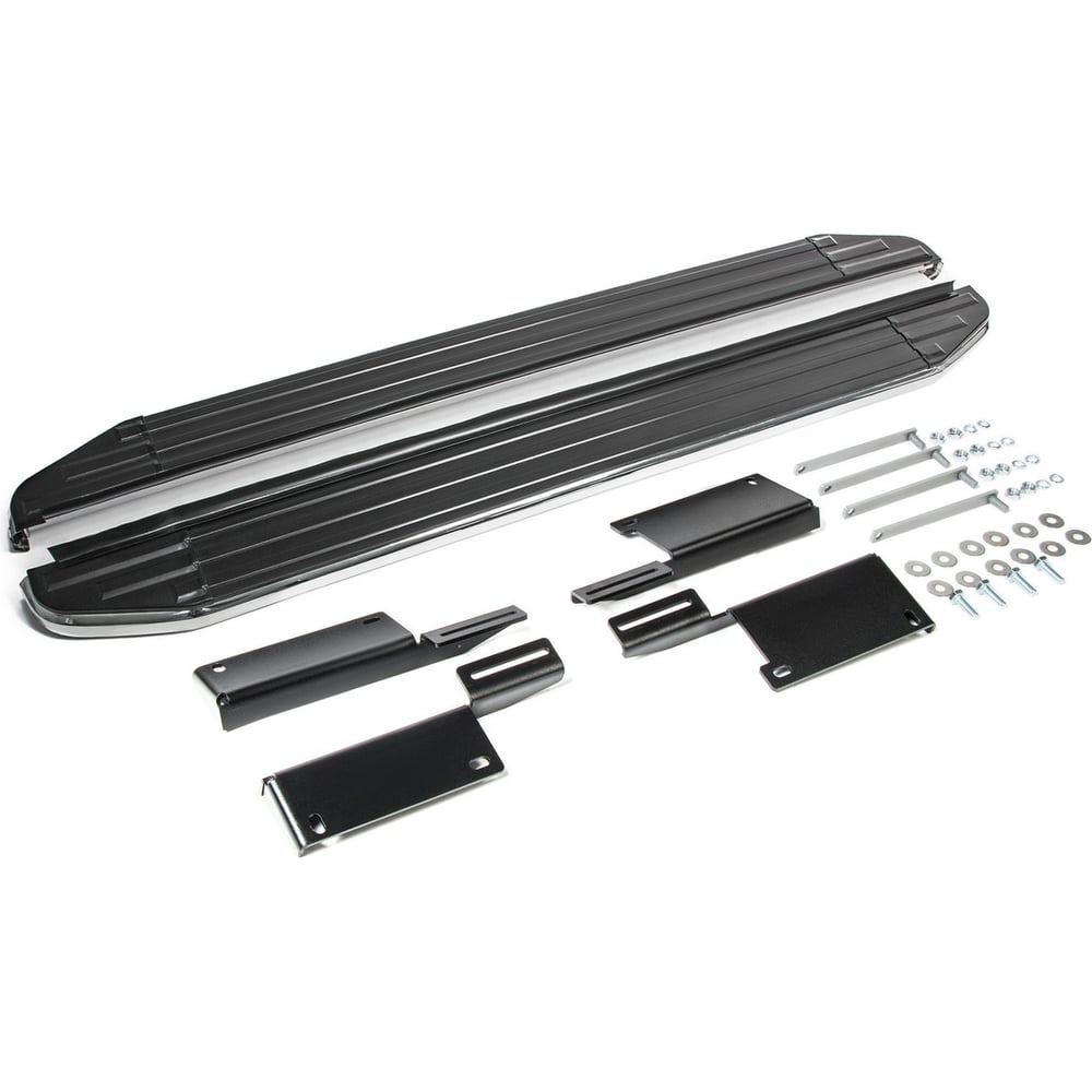 Изображение товара Пороги на авто Rival Premium для ВАЗ 2121 и Niva Legend, алюминий, 1280 мм