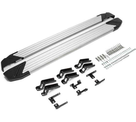 Изображение товара Rival Пороги на автомобиль "Silver" Haval F7 2019-2024/F7x 2019-н.в., F180AL.9403.1