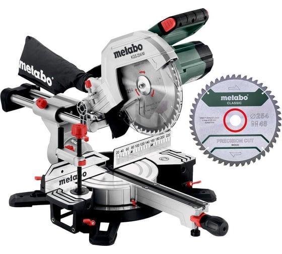 Изображение товара Торцовочная пила Metabo KGS 254 M set 613254900
