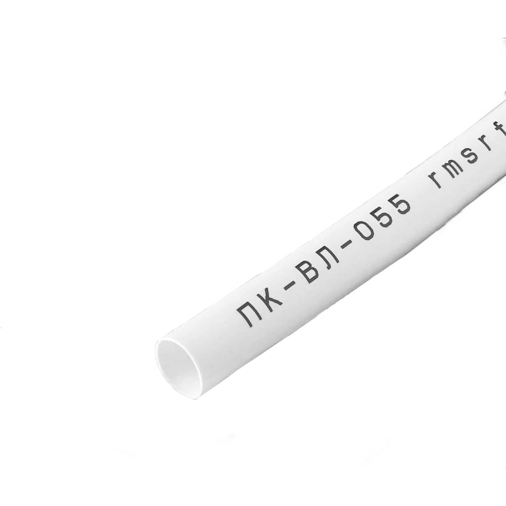 Изображение товара Профиль круглый на провод диаметром до 3,0 мм РМС 200м белый