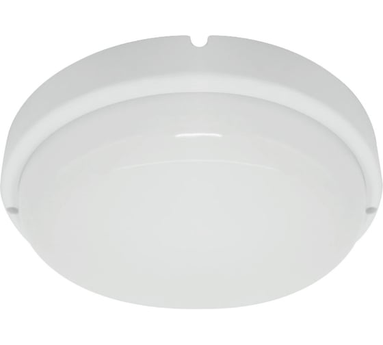 Изображение товара Светильник светодиодный FERON стационарный, с датчиком освещенности, 12W, 960Lm, 6500K, в пластиковом корпусе, IP65, белый, 140x35мм, AL3015, 51657