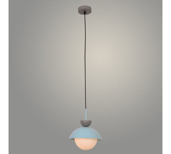 Изображение товара Подвес РОСТОК BK8917/1HQ A GR+GN+WT серый/зеленый 1x40W, E27, d200 h1200, XLD23 988372319