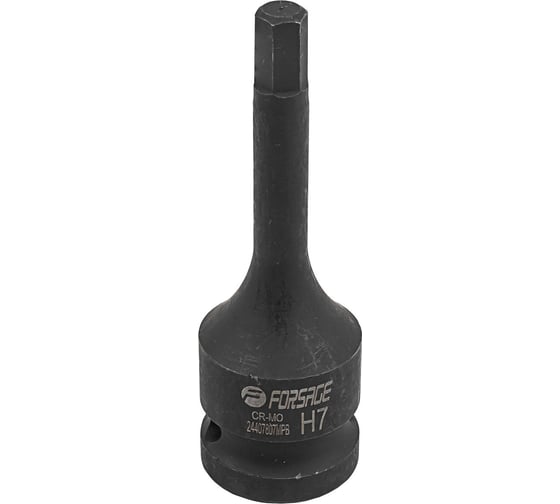 Изображение товара Головка-бита 6-гранная ударная Forsage 7 мм, 1/2" F-24407807MPB(56135)
