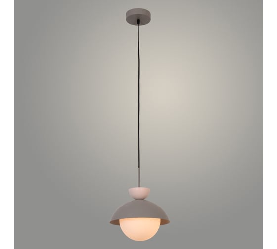 Изображение товара Подвес РОСТОК BK8917/1HQ C BG+GR+WT бежевый/серый, 1x40W, E27, d200 h1200, XLD23 988372321