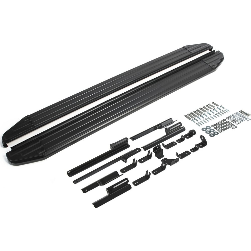 Изображение товара Пороги на автомобиль Rival Premium-Black для Toyota RAV4 XA50 2019-н.в. 180 см алюминий