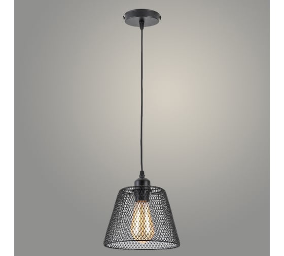 Изображение товара Подвес РОСТОК G22805/1HQ BK черный, 1x40W, E27, d210 h1000, LCY23 988034364