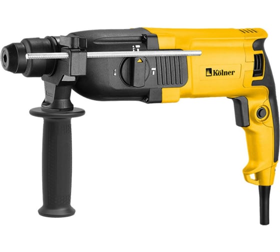 Изображение товара Перфоратор Kolner SDS-PLUS, 26мм, горизонт, 800Вт, KBH 3-26K, 3 режима, 2.5Дж, 0-1100об/мин, 0-5400уд/мин, кабель 2м, набор осн, кейс 8030300314