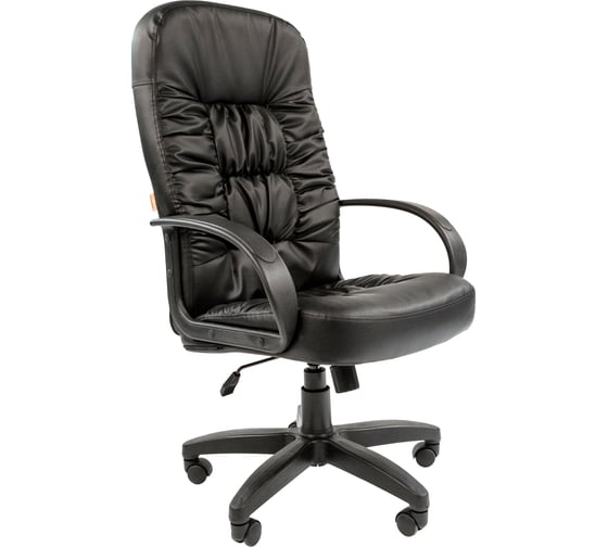 Изображение товара Компьютерное кресло CHAIRMAN 416 ЭКО черный глянец 00-01189772