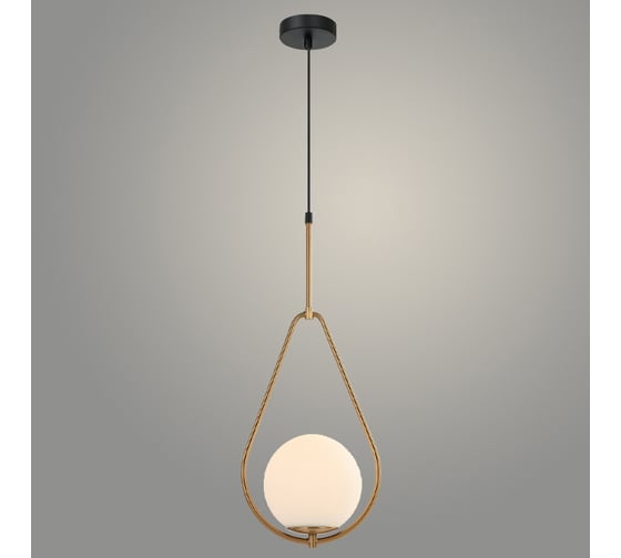 Изображение товара Подвес РОСТОК MDM4546/1HQ BRO коричневый, 1x60W, E27, d220 h1420, XLD22 988027592