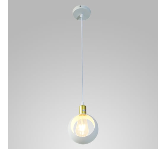 Изображение товара Подвес РОСТОК MDD030208A/1 WT белый, 1x40, E27, d150 h1000, SHGN21 988004876