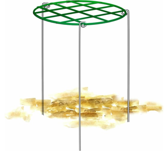 Изображение товара Опора для пионов Удачный сезон d=35 см, h=70 см 5005