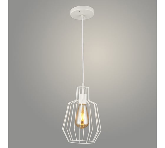 Изображение товара Подвес РОСТОК N3981/1HQ WT белый, 1x40W, E27, d180 h800, QH20 987695146