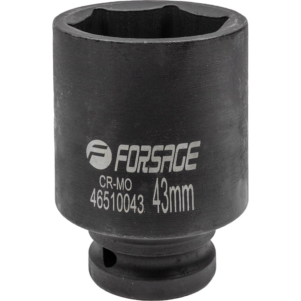 Изображение товара Головка ударная Forsage глубокая 3/4 43 мм торцевая с шестигранником