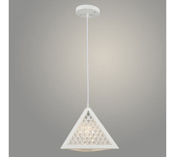 Изображение товара Подвес РОСТОК N5785/1HQ WT белый, 1x40W, Е27, d280 h800, QH23 988035282