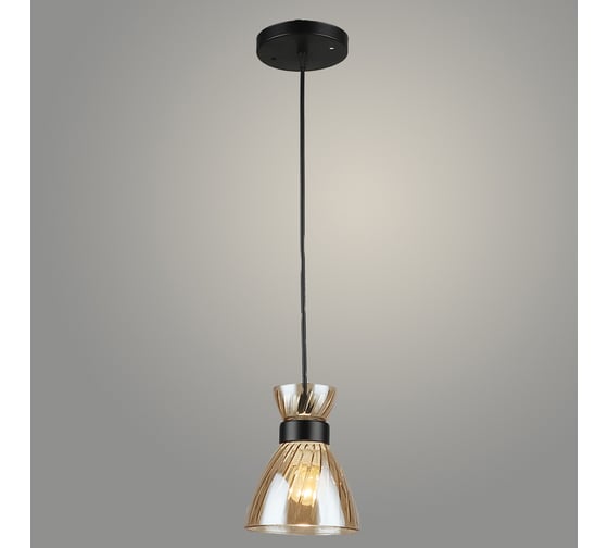 Изображение товара Подвес РОСТОК N5639/1HQ BK черный, 1x40W, Е27, d135 h800, QH23 988032310