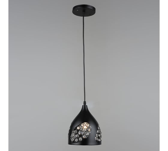 Изображение товара Подвес РОСТОК N5376/1HQ BK черный, 1x40W, E27, d170 h195/800, QH22 988029040