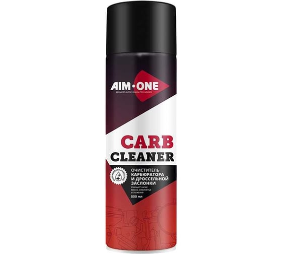 Изображение товара Очиститель карбюратора и дроссельной заслонки аэрозоль 200мл Aim-one 934415