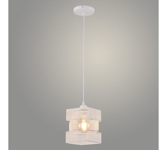 Изображение товара Подвес РОСТОК XA3214/1HQ WH белый, 1x60W, Е27, d200 h1000, HN23 988372916