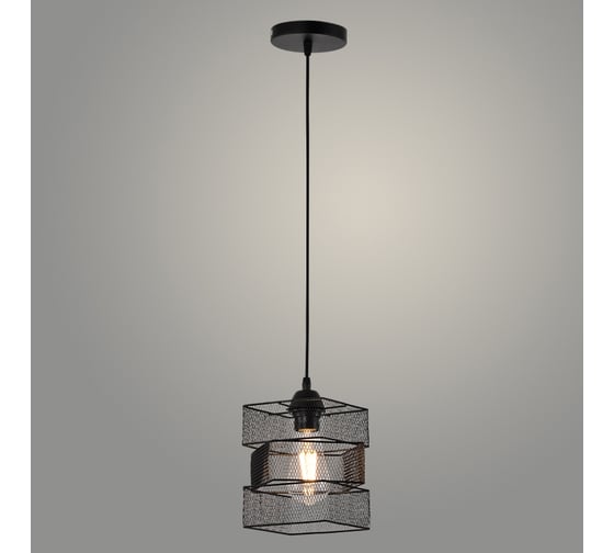 Изображение товара Подвес РОСТОК XA3214/1HQ BK черный, 1x60W, Е27, d200 h1000, HN23 988372914