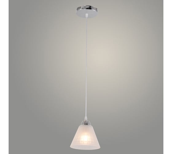 Изображение товара Подвес РОСТОК XA3191/1HQ CR хром, 1x60W, Е27, d155 h1000, HN23 988372904