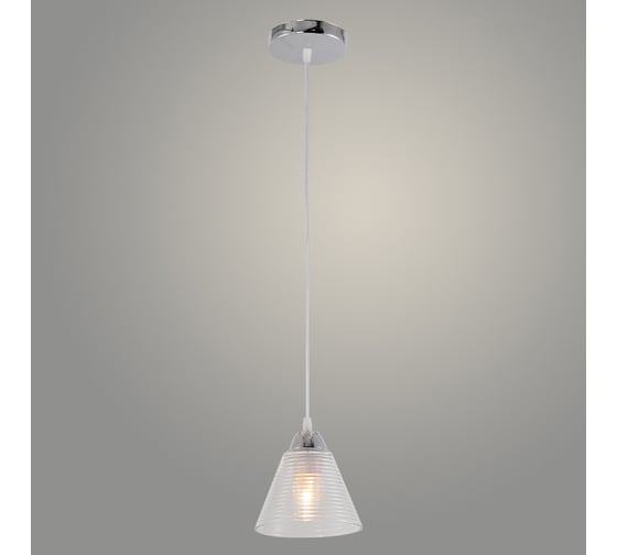 Изображение товара Подвес РОСТОК XA3190/1HQ CR хром, 1x60W, Е27, d155 h1000, HN23 988372902